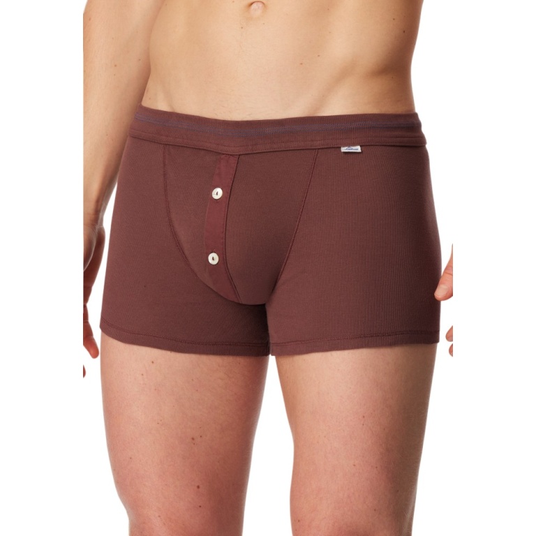 Schiesser Unterwäsche Boxershorts Revival Karl-Heinz havanna rot Herren - 1 Stück